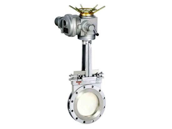 |Electric  stainless steel knife gate valve|