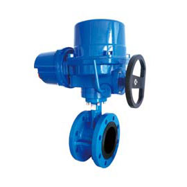 |Q-Type electric flange butterfly valve|