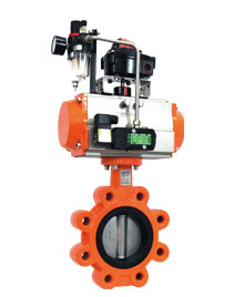 |Pneumatic LT type butterfly valve|