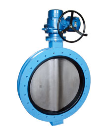 |U Type flange butterfly valve|