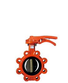 |Lever Lug Type butterfly valve|