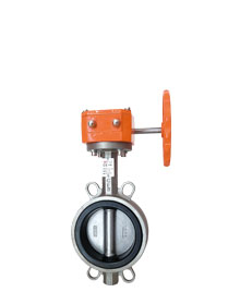 |Stainless steel Turbine wafer butterfly valve|
